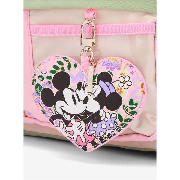 Disney Minnie Mouse Floral Retro Convertible Messenger Bag main image 4